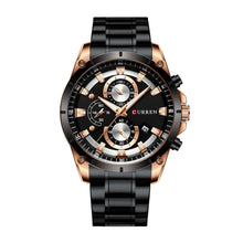 Cargar imagen en el visor de la galería, RELOJ PARA HOMBRE CURREN KREC8001 - NEGRO