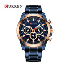 Cargar imagen en el visor de la galería, RELOJ PARA HOMBRE CURREN KREC9403 - AZUL