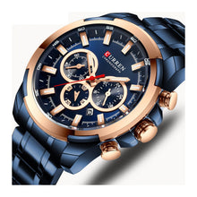 Cargar imagen en el visor de la galería, RELOJ PARA HOMBRE CURREN KREC9403 - AZUL