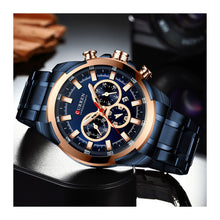 Cargar imagen en el visor de la galería, RELOJ PARA HOMBRE CURREN KREC9403 - AZUL