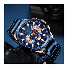 Cargar imagen en el visor de la galería, RELOJ PARA HOMBRE CURREN KREC KREC9503 - AZUL