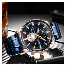 Cargar imagen en el visor de la galería, RELOJ PARA HOMBRE CURREN KRED0403 - AZUL