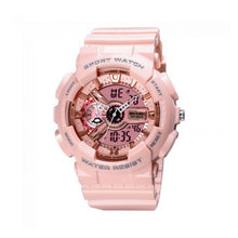 Cargar imagen en el visor de la galería, RELOJ PARA MUJER SKMEI DUAL TIME WATCH 1688PK - ROSA