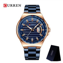 Cargar imagen en el visor de la galería, RELOJ PARA HOMBRE CURREN 8375 KRED012003 - AZUL