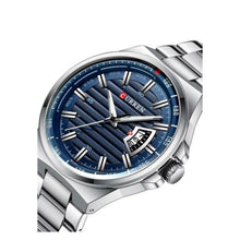 Cargar imagen en el visor de la galería, RELOJ PARA HOMBRE CURREN 8375 KRED011903 - PLATEADO