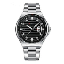 Cargar imagen en el visor de la galería, RELOJ PARA HOMBRE CURREN KRED011901 KRED011901 - PLATEADO