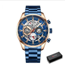 Cargar imagen en el visor de la galería, RELOJ PARA HOMBRE CURREN 8391 KRED282021 - AZUL