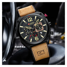Cargar imagen en el visor de la galería, RELOJ CLÁSICO PARA HOMBRE CURREN KRED360108 KRED360108 - MARRÓN