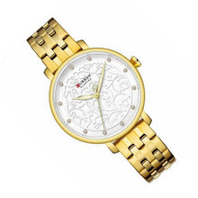 Cargar imagen en el visor de la galería, RELOJ PARA MUJER CURREN 9046 KREC6218GA - DORADO