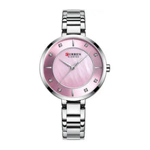 Cargar imagen en el visor de la galería, RELOJ PARA MUJER CURREN 9051 KREC6119 - PLATEADO