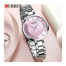 Cargar imagen en el visor de la galería, RELOJ PARA MUJER CURREN 9051 KREC6119 - PLATEADO