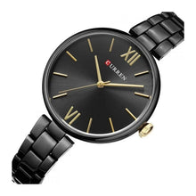 Cargar imagen en el visor de la galería, RELOJ PARA MUJER CURREN 9017 KREB7101 - NEGRO
