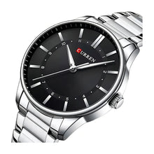 Cargar imagen en el visor de la galería, RELOJ PARA HOMBRE CURREN 8430 KRED701901 - PLATEADO