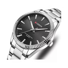 Cargar imagen en el visor de la galería, RELOJ PARA HOMBRE CURREN 8425 KRE842501 - PLATEADO