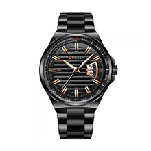 Cargar imagen en el visor de la galería, RELOJ PARA HOMBRE CURREN 8375 KRED0101 - NEGRO