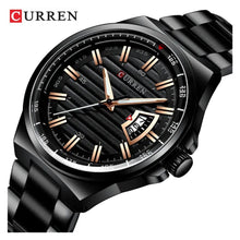 Cargar imagen en el visor de la galería, RELOJ PARA HOMBRE CURREN 8375 KRED0101 - NEGRO