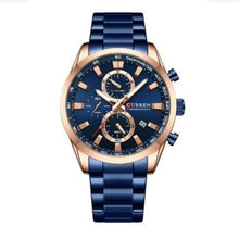 Cargar imagen en el visor de la galería, RELOJ PARA HOMBRE CURREN 8445 KRED8605 - AZUL