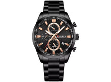 Cargar imagen en el visor de la galería, RELOJ PARA HOMBRE CURREN 8445 KRED8604 - NEGRO