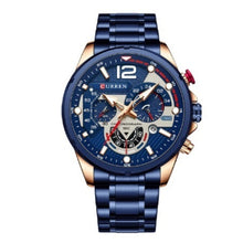 Cargar imagen en el visor de la galería, RELOJ PARA HOMBRE CURREN 8395 KRED332120 - AZUL