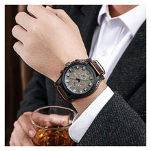 Cargar imagen en el visor de la galería, RELOJ CLÁSICO PARA HOMBRE CURREN CLASSÍC KREA961111 - MARRÓN