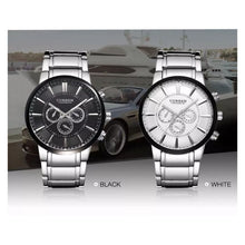 Cargar imagen en el visor de la galería, RELOJ PARA HOMBRE CURREN 8001ASL - PLATEADO