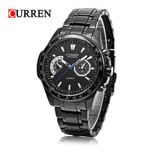 Cargar imagen en el visor de la galería, RELOJ PARA HOMBRE CURREN 8020BK - NEGRO