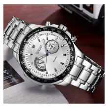 Cargar imagen en el visor de la galería, RELOJ PARA HOMBRE CURREN 8020SL - PLATEADO