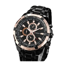 Cargar imagen en el visor de la galería, RELOJ PARA HOMBRE CURREN KRE KRE02012001 - NEGRO