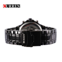 Cargar imagen en el visor de la galería, RELOJ PARA HOMBRE CURREN 8063BK - NEGRO