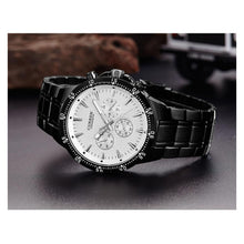 Cargar imagen en el visor de la galería, RELOJ PARA HOMBRE CURREN 8063BKWT - NEGRO