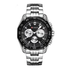 Cargar imagen en el visor de la galería, RELOJ PARA HOMBRE CURREN KREA KREA351901 - PLATEADO
