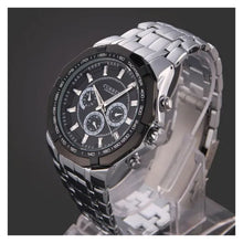 Cargar imagen en el visor de la galería, RELOJ PARA HOMBRE CURREN 8084SLBK - PLATEADO