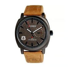 Cargar imagen en el visor de la galería, RELOJ CLÁSICO PARA HOMBRE CURREN KRE KRE1901 - CAFÉ
