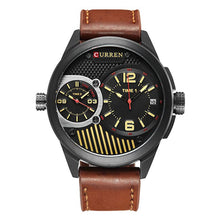 Cargar imagen en el visor de la galería, RELOJ CLÁSICO PARA HOMBRE CURREN 8249BNBK - MARRÓN