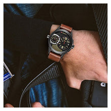 Cargar imagen en el visor de la galería, RELOJ CLÁSICO PARA HOMBRE CURREN 8249BNBK - MARRÓN