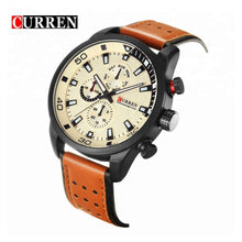 Cargar imagen en el visor de la galería, RELOJ CLÁSICO PARA HOMBRE CURREN 8250BNWT - MARRÓN