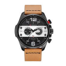 Cargar imagen en el visor de la galería, RELOJ CLÁSICO PARA HOMBRE CURREN 8259BNBK - MARRÓN