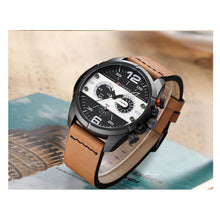 Cargar imagen en el visor de la galería, RELOJ CLÁSICO PARA HOMBRE CURREN 8259BNBK - MARRÓN