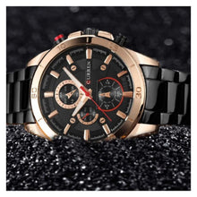 Cargar imagen en el visor de la galería, RELOJ PARA HOMBRE CURREN 8275BKGD - NEGRO