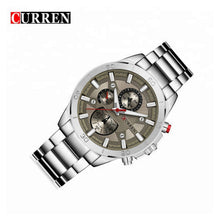 Cargar imagen en el visor de la galería, RELOJ PARA HOMBRE CURREN 8275SLGR - PLATEADO