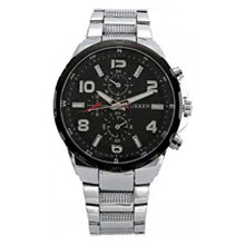 Cargar imagen en el visor de la galería, RELOJ PARA HOMBRE CURREN 8276GSLBK - PLATEADO