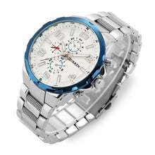 Cargar imagen en el visor de la galería, RELOJ PARA HOMBRE CURREN 8276GSLWT - PLATEADO