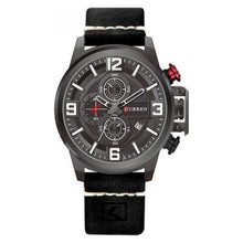Cargar imagen en el visor de la galería, RELOJ CLÁSICO PARA HOMBRE CURREN 8278BK - NEGRO