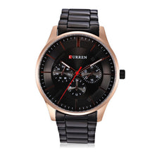 Cargar imagen en el visor de la galería, RELOJ PARA HOMBRE CURREN 8282GBKRG - NEGRO