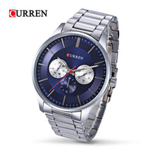 Cargar imagen en el visor de la galería, RELOJ PARA HOMBRE CURREN 8282GSLBL - PLATEADO