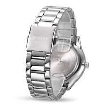 Cargar imagen en el visor de la galería, RELOJ PARA HOMBRE CURREN 8282GSLBL - PLATEADO