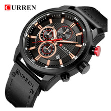 Cargar imagen en el visor de la galería, RELOJ CLÁSICO PARA HOMBRE CURREN 8291BK - NEGRO