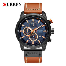 Cargar imagen en el visor de la galería, RELOJ CLÁSICO PARA HOMBRE CURREN CUR8291BKBL - PLATEADO