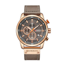 Cargar imagen en el visor de la galería, RELOJ CLÁSICO PARA HOMBRE CURREN 8291BNRG - BEIGE