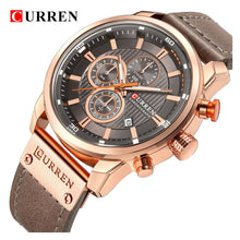 Cargar imagen en el visor de la galería, RELOJ CLÁSICO PARA HOMBRE CURREN 8291BNRG - BEIGE
